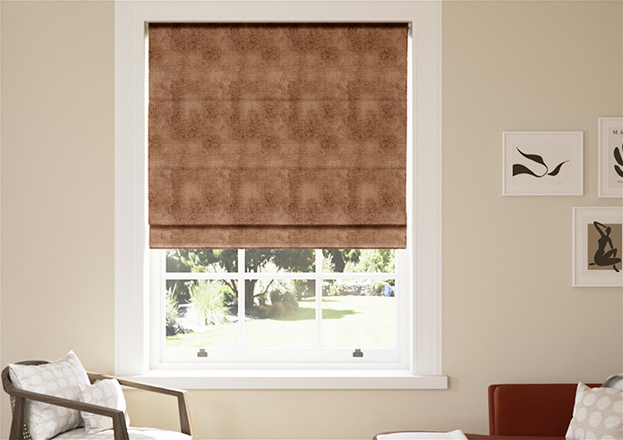 Rya, Sunset - Twist&Fit Roman Blind - Image 3
